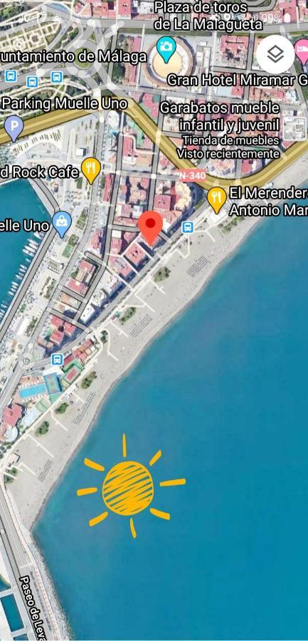 Apartamento Malaga Port Экстерьер фото