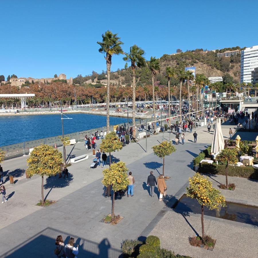 Apartamento Malaga Port Экстерьер фото
