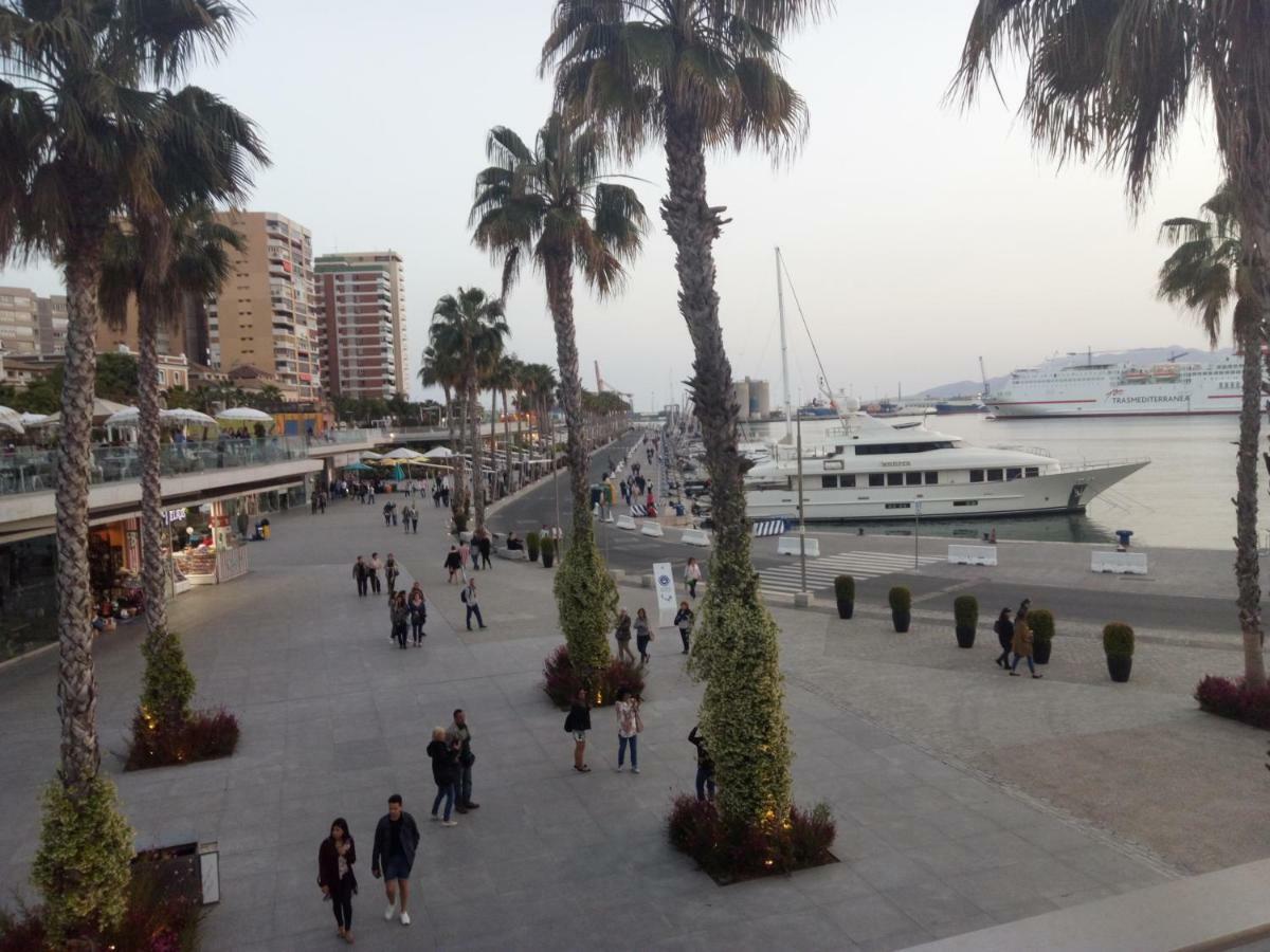 Apartamento Malaga Port Экстерьер фото