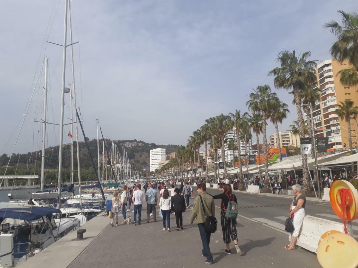 Apartamento Malaga Port Экстерьер фото