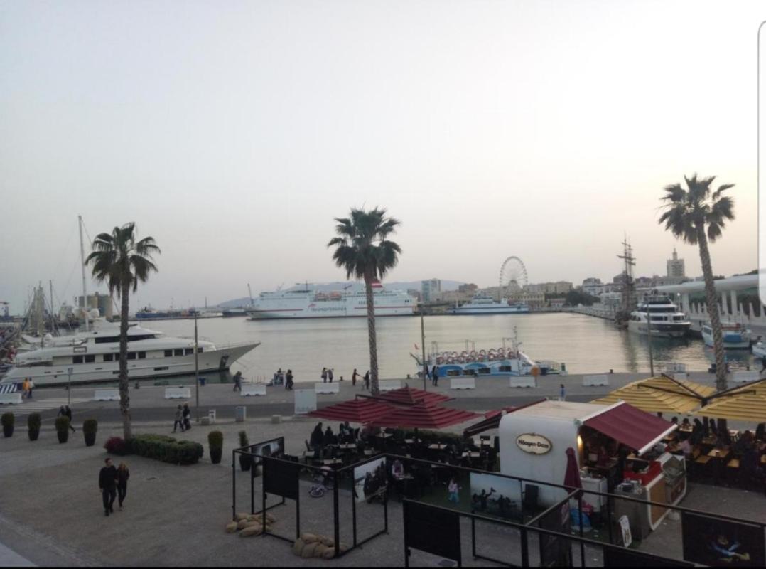 Apartamento Malaga Port Экстерьер фото